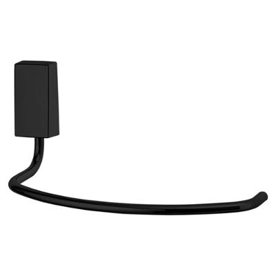 Toalheiro Argola Loren Way Black 2050 B30 - 7041308 - Lorenzetti