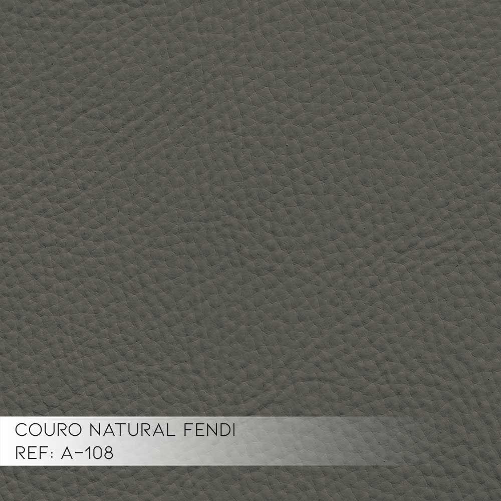 Sofá 2 Lugares Bérgamo 180cm Couro Fendi - 2