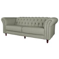 Sofá 2 Lugares Bérgamo 180cm Couro Fendi - 1