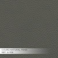 Sofá 2 Lugares Bérgamo 180cm Couro Fendi - 2