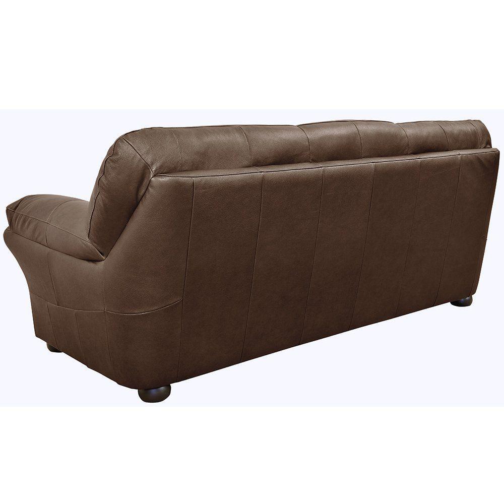 Sofá 2 Lugares Laura 160cm Couro Caramelo - 3