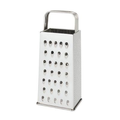 Ralador De Quatro Faces Em Aço Inox 21 Cm