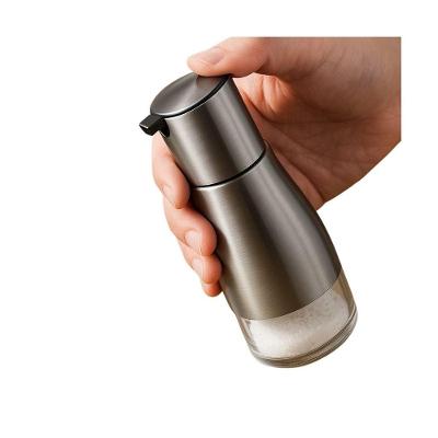 Porta Temperos Vidro 320ml Inox