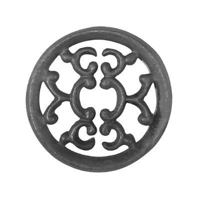 Rosácea Decoração Ferro Fundido Imperial Grade Portão