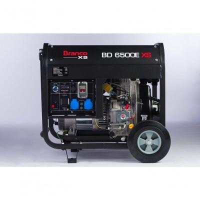 Gerador Diesel 6,5kva Mono C/ Avr Bd6500 Briggs Branco