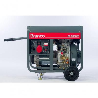 Gerador Diesel 8,0kva Trifásico 380v Bd8000 E3 Branco