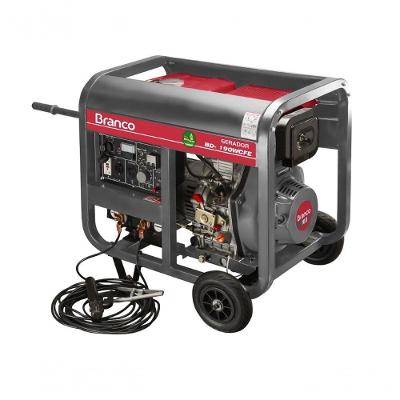 Gerador Diesel Motosoldador 2,2kva Mono Bd-w190 Cfe Branco