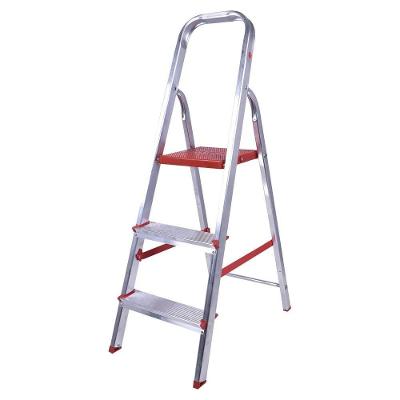 Escada Doméstica Em Alumínio 3 Degraus Worker