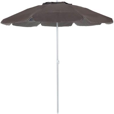 Guarda Sol Articulado 2,0 M Bagum Alumínio Marrom Vareta Fibra 10712 Bel