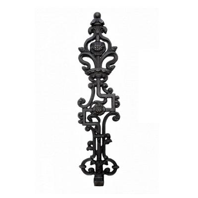 Grade Ferro Fundido N49 Copa De Rosa Varanda Sacada 86X21Cm