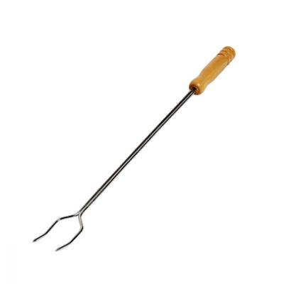 Garfo para Churrasco com Cabo de Madeira 55cm