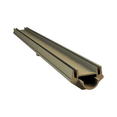 Grelha Invisível Oculta Rebaixada Caixa Coleta Fendi 100X8Cm