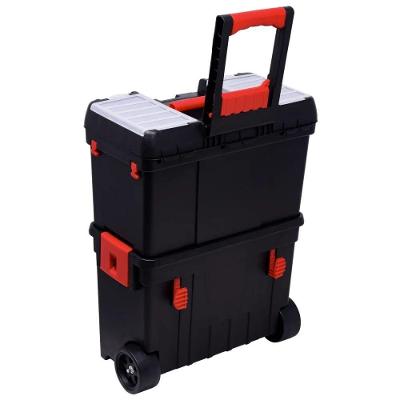 Caixa Plástica Para Ferramentas 24,5'' Com Rodas Worker