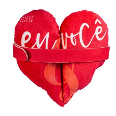 Almofada Abraço 2 Peças Com Velcro - Eu E Você