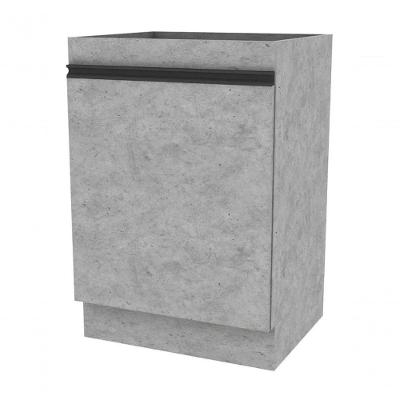 Balcão Da Casa 600mm 1p Concreto Concreto