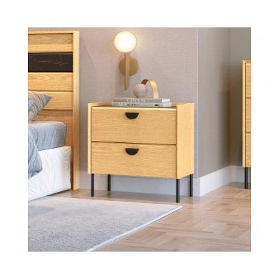 Mesa De Cabeceira Itália 2g Itaúba âmbar/bp Reali Itaúba âmbar