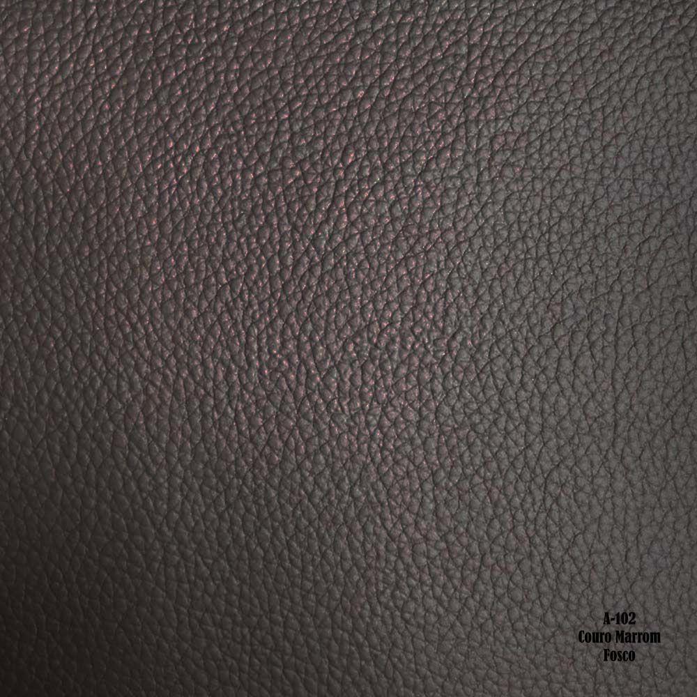 Sofá 2 Lugares 150cm Turim Couro Marrom Fosco - 3