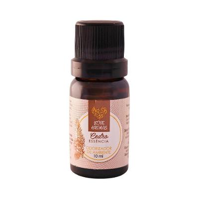 Essência Aromática Cedro 10ml Love Aromas Para Difusor Elétrico