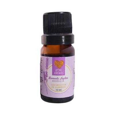 Essência Aromática Lavanda Inglesa 10ml Love Aromas Para Difusor Elétrico