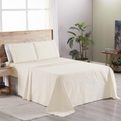 Jogo De Cama Premier Casal 03 Peças Hipercal 200 Fios 80% Algodão, 20% Poliéster - Palha