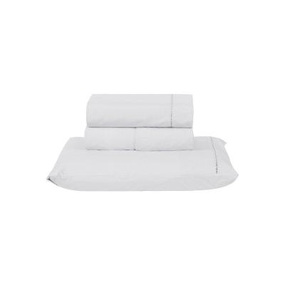 Jogo De Cama Premier Solteiro 03 Peças Hipercal 200 Fios 80% Algodão, 20% Poliéster - Branco