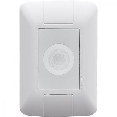 Conjunto 4X2 Detector De Presença Bivolt Aria Branco