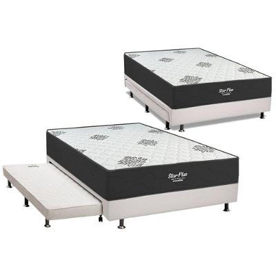 Cama Box C/ Aux Conjugado Casal Inovaflex Star 138x188