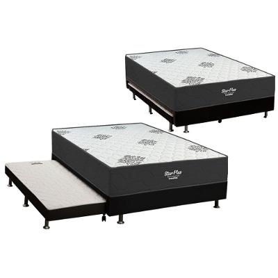 Cama Box C/ Aux Conjugado Casal Inovaflex Star 138x188