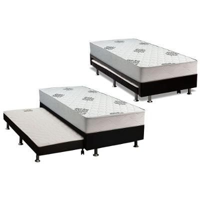 Cama Box C/ Aux Conjugado Solteiro Inovaflex Comfort Premium 88x188