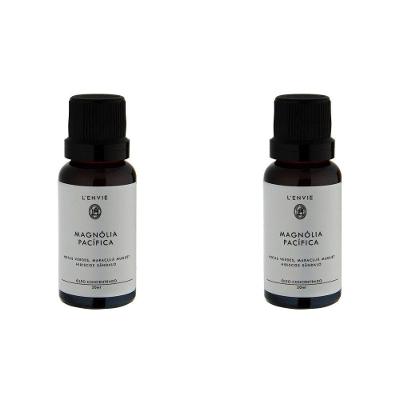 Kit 02 óleos Concentrado Magnólia Pacífica 20ml Lenvie
