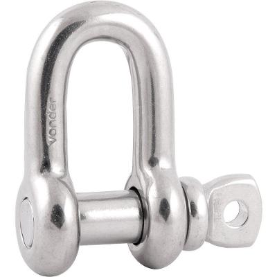 Manilha Reta Para Cabo De Aço 1/2 Aço Inox - Vonder