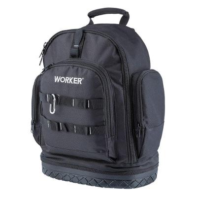 Mochila Para Ferramentas 14'' Poliéster Preta Worker