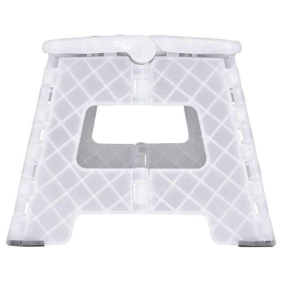 Banqueta Plástica Dobrável Branca 22cm Kala