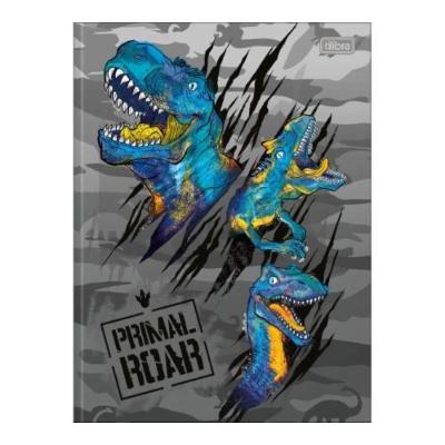 Caderno Brochura Capa Dura Universitário Raptor 80 Folhas Tilibra Estampa 8