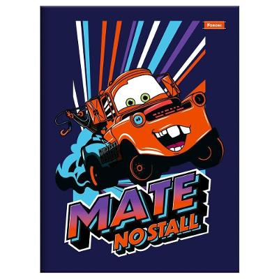 Caderno Brochura Capa Dura Universitário Carros 80 Folhas Foroni Estampa 4