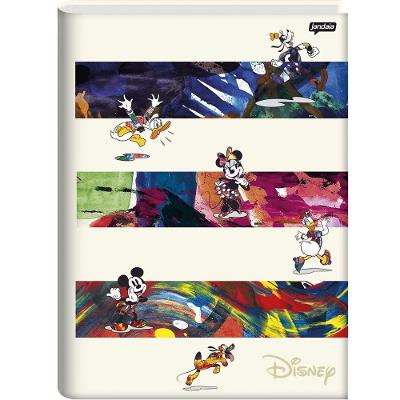 Caderno Brochura Universitário Capa Dura 80f Disney Projeto De&i Jandaia Estampa 2