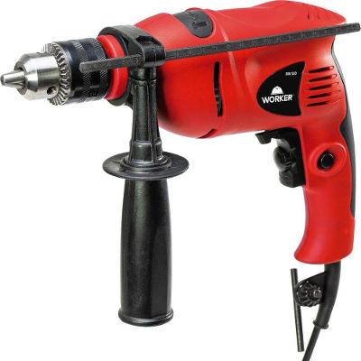 Furadeira De Impacto 1/2'' 550w 127v Com Vel. Variável E Reversão Worker