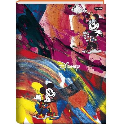 Caderno Brochura Universitário Capa Dura 80f Disney Projeto De&i Jandaia Estampa 3