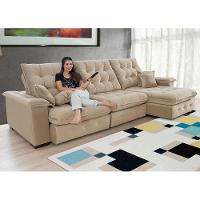 Sofá Coliseu 3.40m Retrátil E Reclinável Super Pillow - Bege - 2