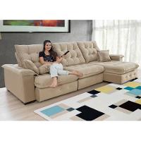 Sofá Coliseu 3.40m Retrátil E Reclinável Super Pillow - Bege - 8
