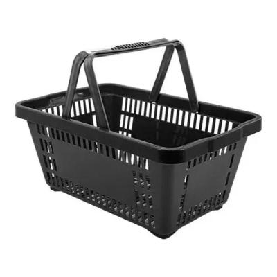 Caixa Plástica Vazada Retangular - Preto