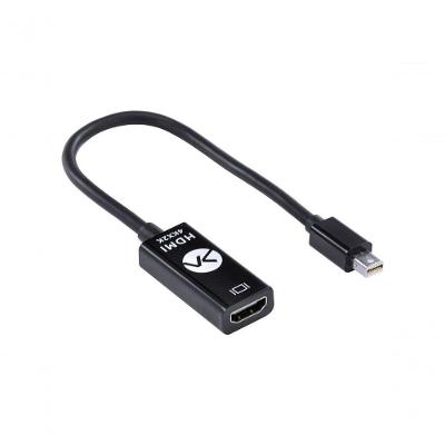 Adaptador Mini Displayport1.2v X Hdmi Ativo 4k 20cm
