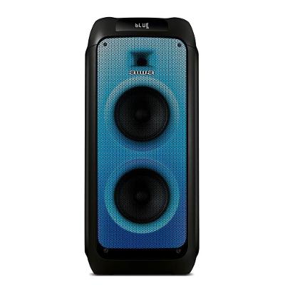 Caixa De Som Partybox Aiwa Pb-05 Bluetooth 20h Rgb Usb Tws Preto Bivolt