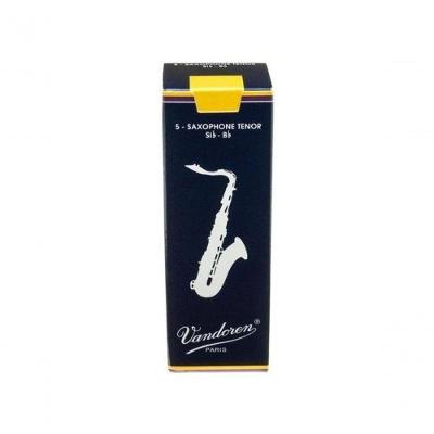 Palheta Tradicional Saxofone Tenor 2 Vandoren Sr222 - Cx / 5