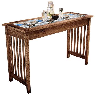 Bancada Cozinha Cerâmica 160Cm W02 Imbuia