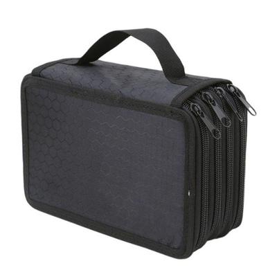 Estojo Box Escolar Com Divisorias/grande Capacidade Com 4 Niveis E Ziper 72 Canetas Cor:p