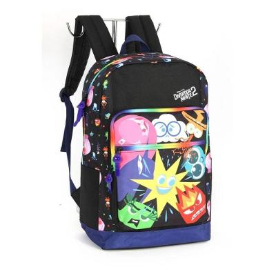 Mochila Costas Escolar Divertidamente Infantil Preto Luxcel
