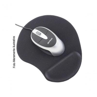 Mouse Pad Gel Preto Ac024