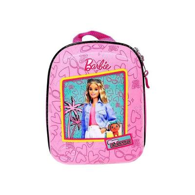 Mochila Escolar Infantil De Costas Barbie In Style Rosa