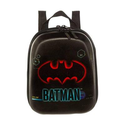 Mochila Escolar Infantil De Costas Batman Preto